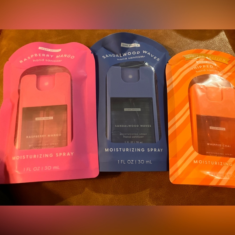 Raspberry Mango Hand Sanitizer Spray - Pink